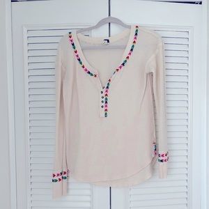 Free People Button-down Thermal